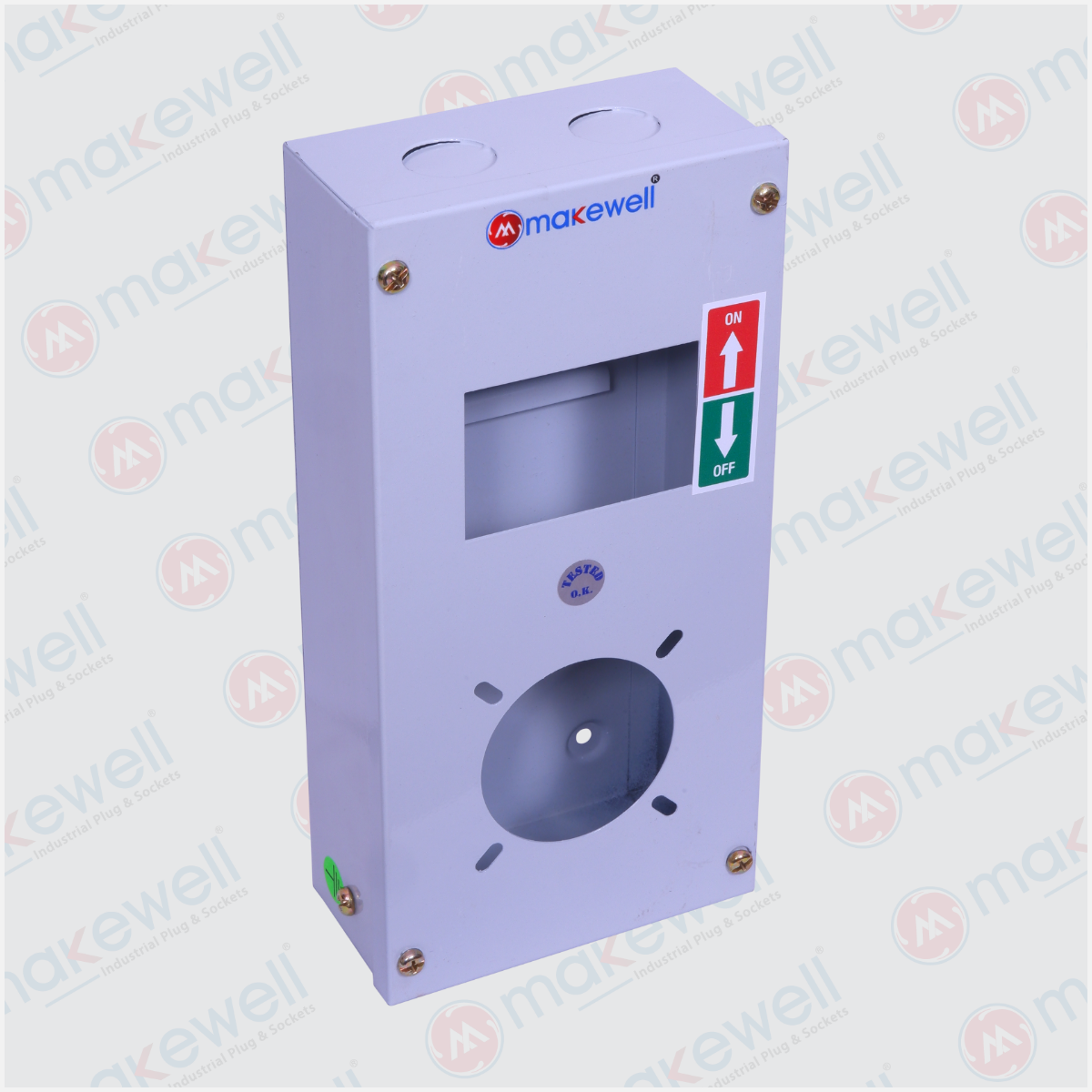 1+1 Metal Socket Box