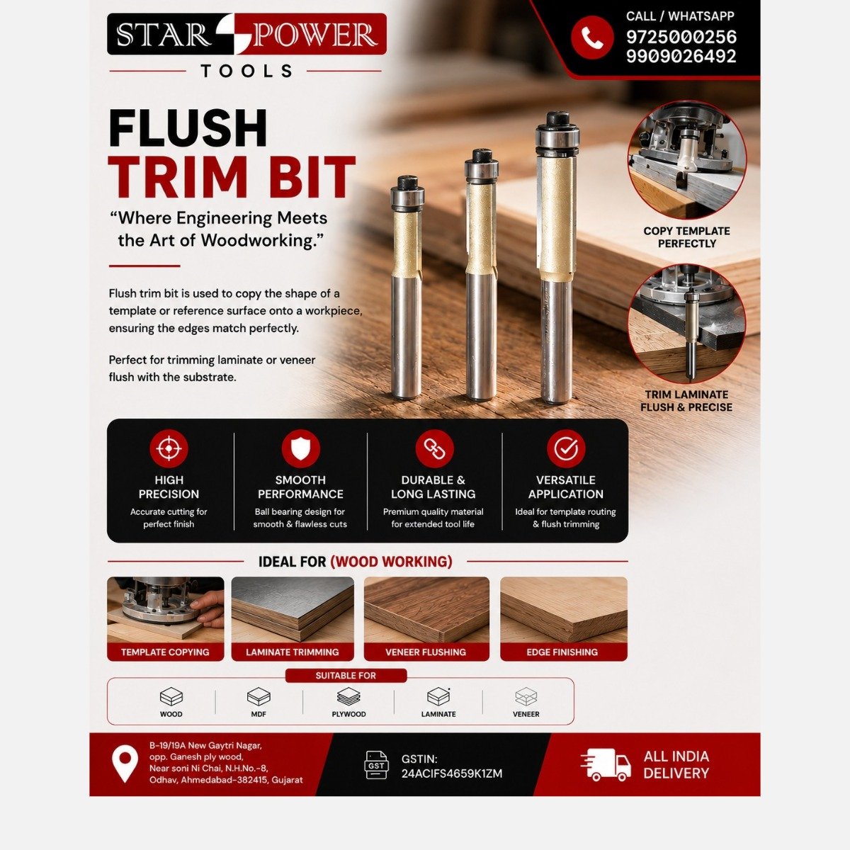 Trim bit