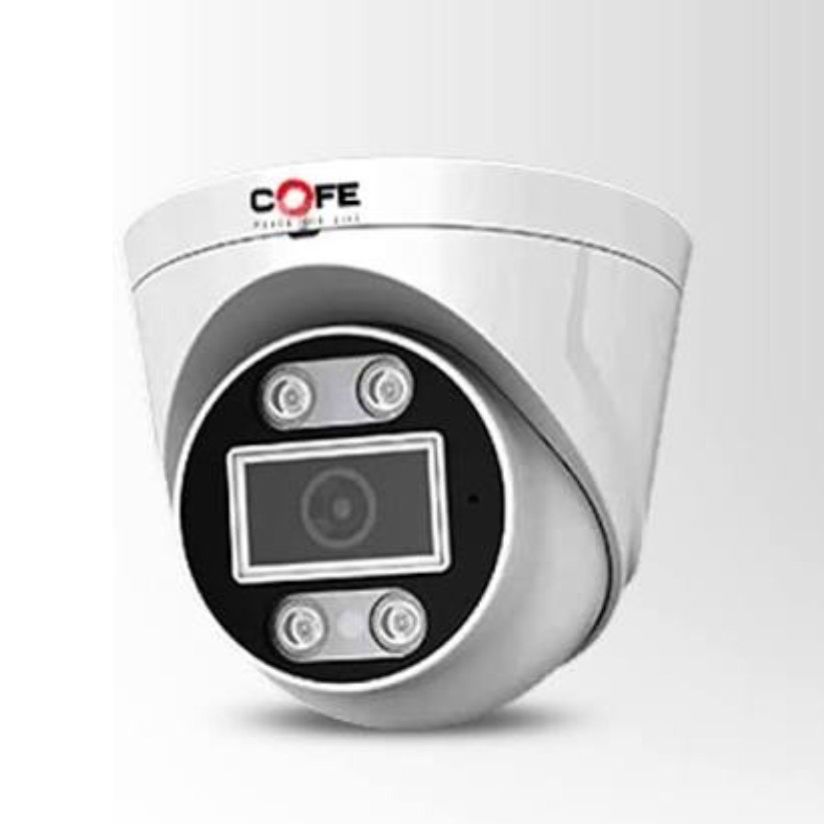 Cofe 4g SIM Card Dom Security Camera with Dual Light Camera