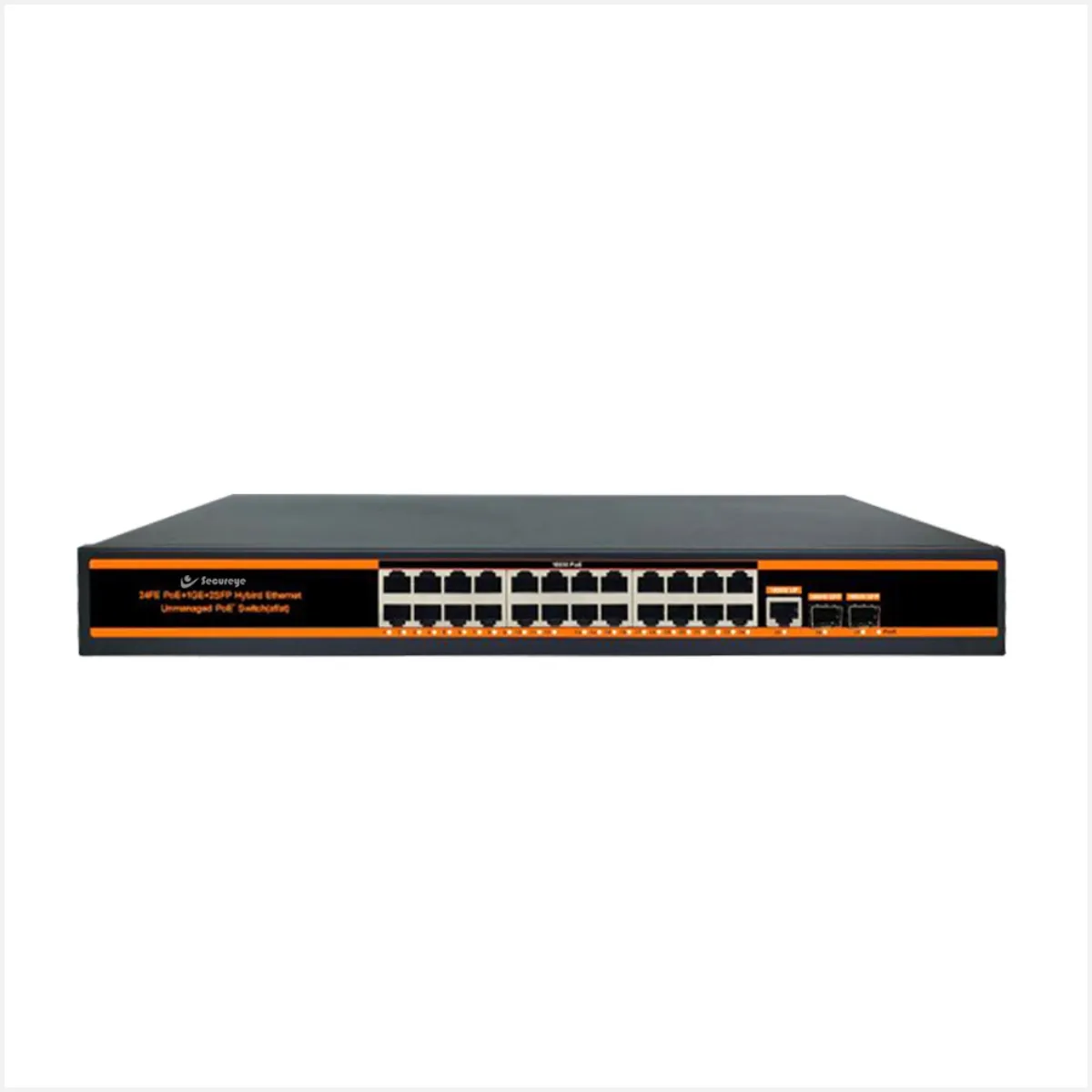 S-24FE-2UG-2UF Secureye 24 Port+ 2(G)+2SFP slot PoE Ethernet Switch 