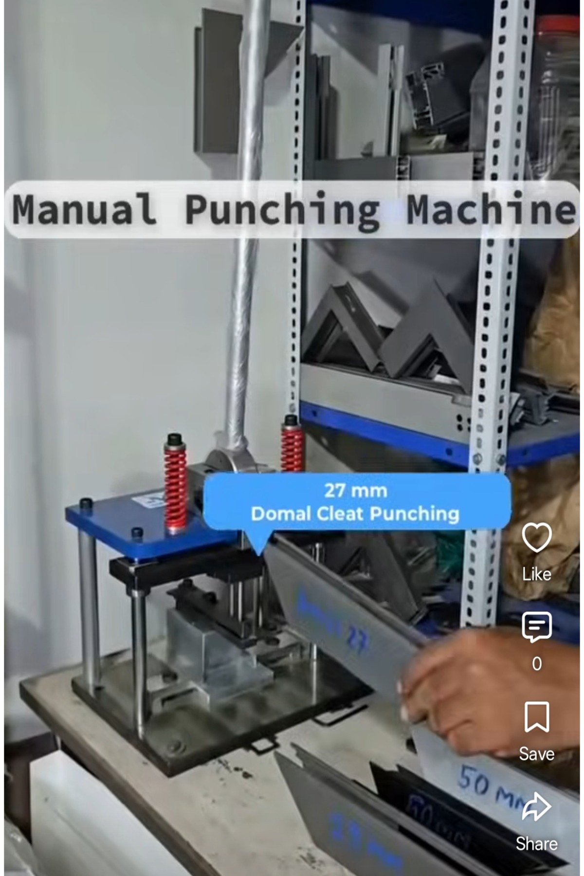 Aluminium Punching Machine 